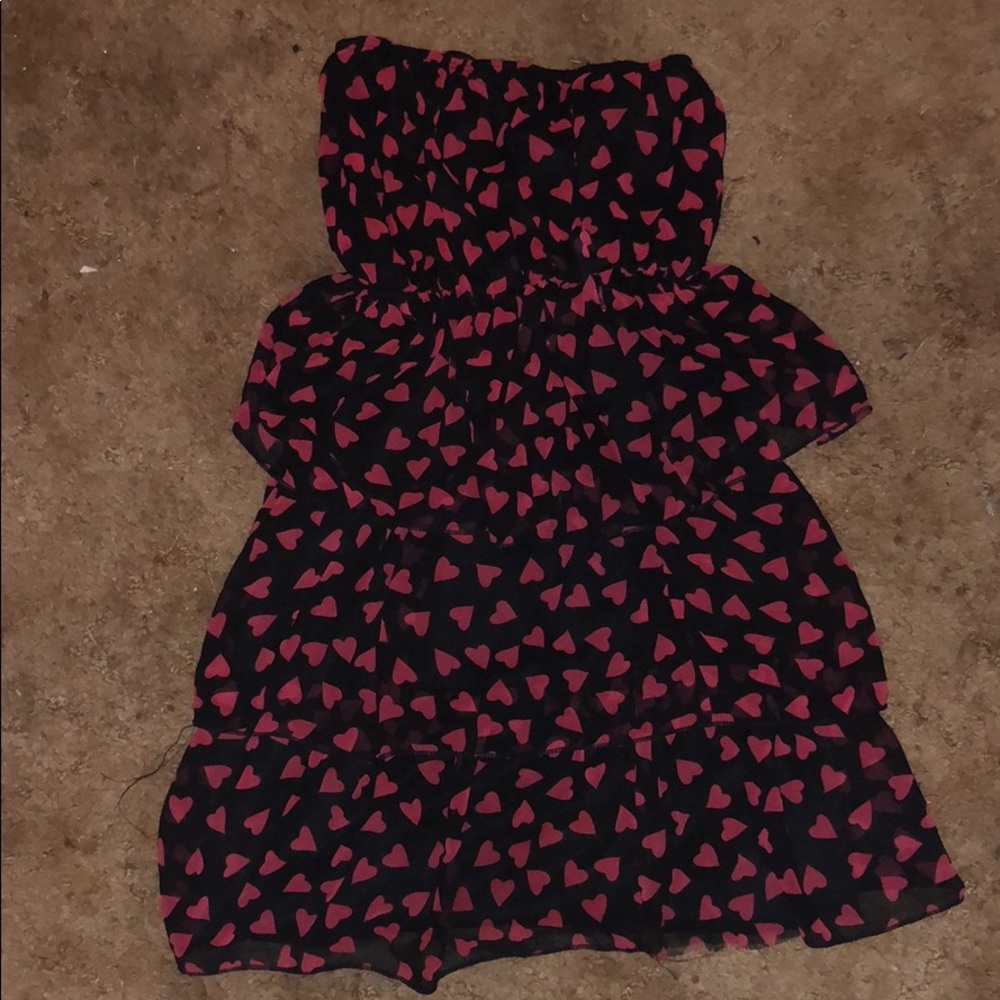 Strapless dress